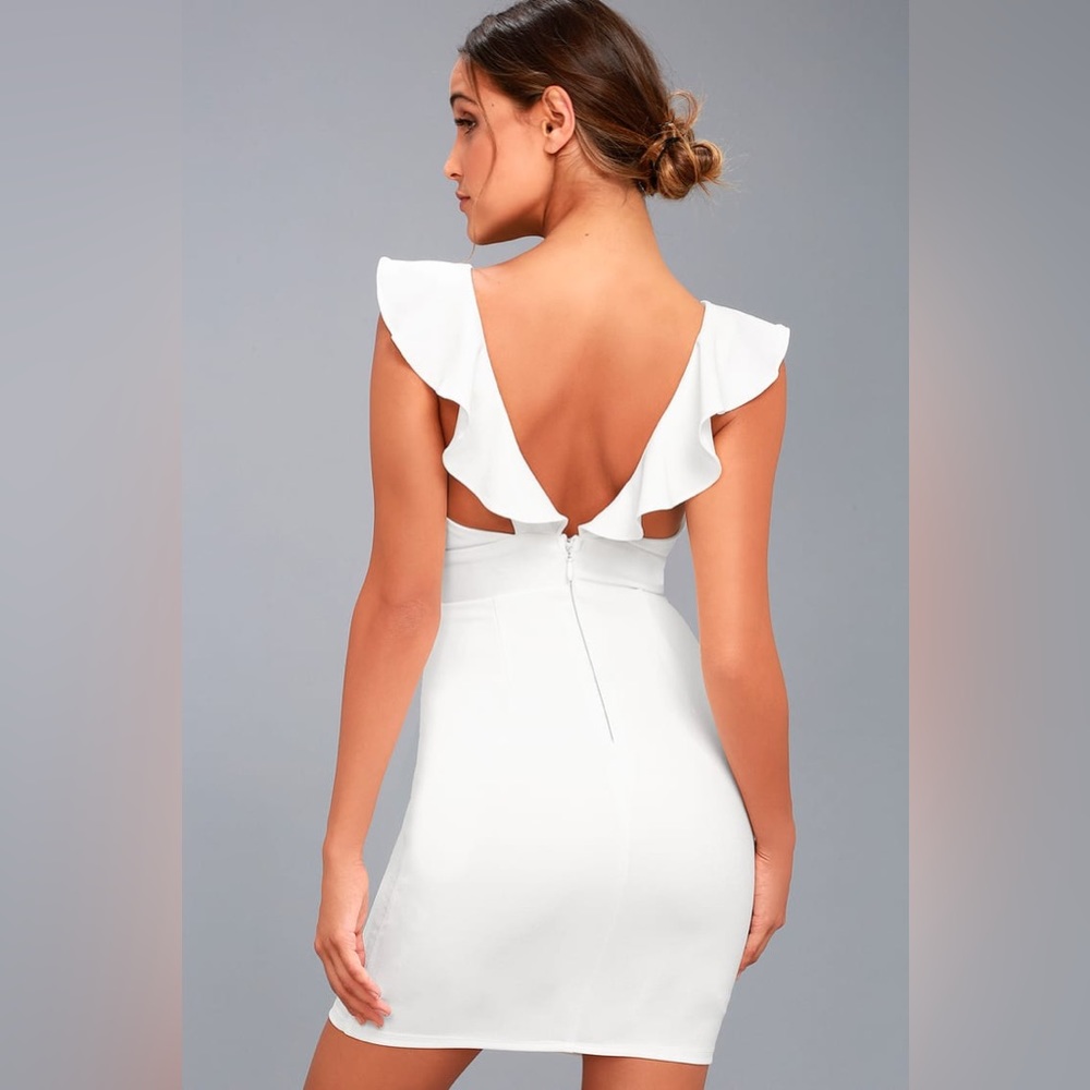 Lulus White Mini Dress